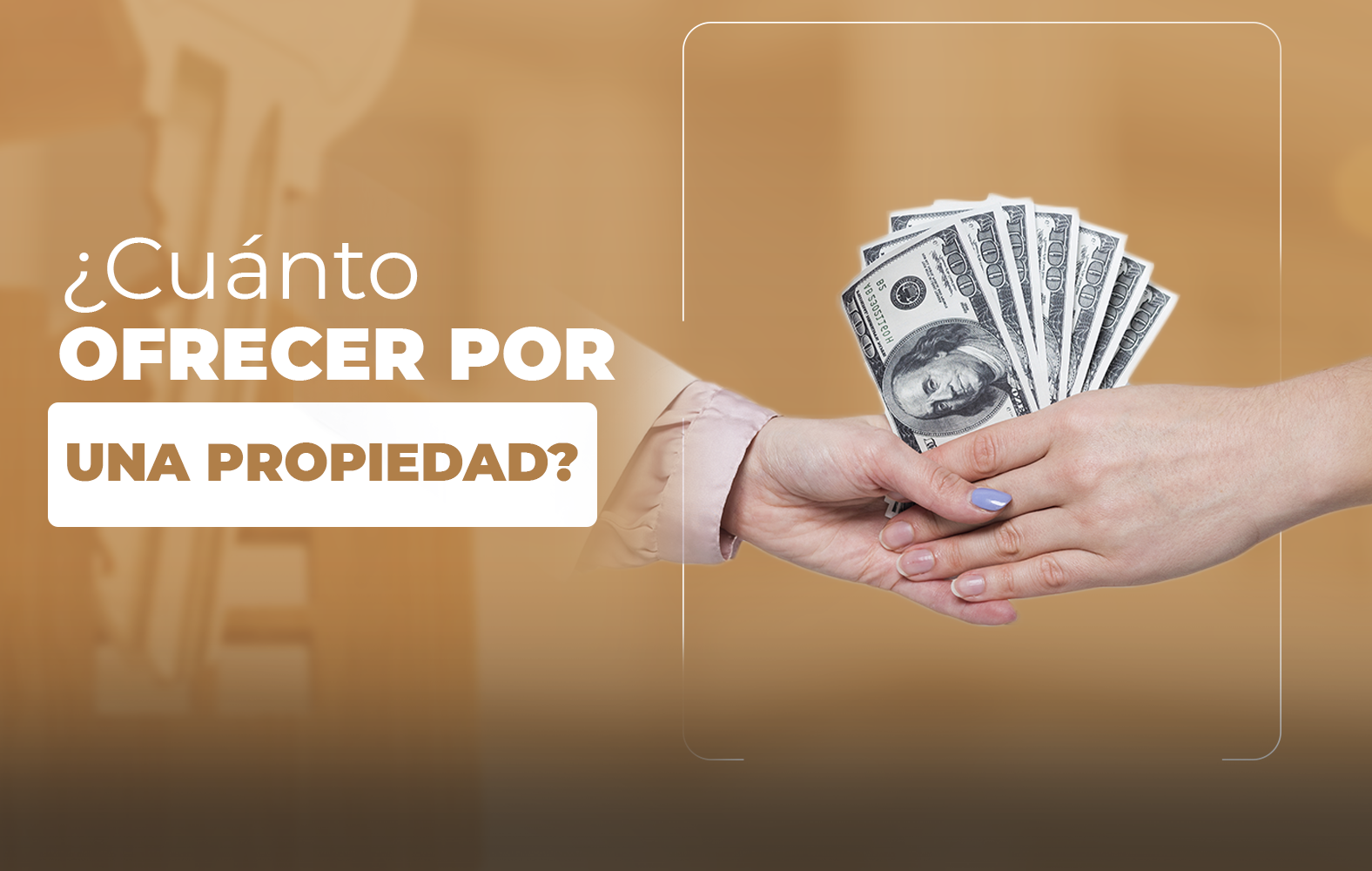 ¿Cuánto debo ofrecer por una propiedad?
